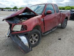 Salvage cars for sale from Copart San Antonio, TX: 2002 Ford F150