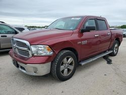 Salvage cars for sale from Copart San Antonio, TX: 2015 Dodge RAM 1500 SLT