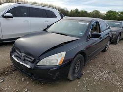 Salvage cars for sale from Copart Grand Prairie, TX: 2003 Honda Accord LX