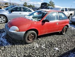 Chevrolet Vehiculos salvage en venta: 1999 Chevrolet Metro