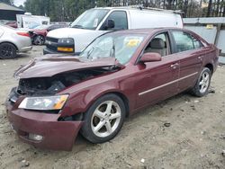 Hyundai salvage cars for sale: 2008 Hyundai Sonata SE