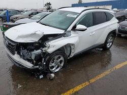 Salvage cars for sale at Woodhaven, MI auction: 2022 Hyundai Tucson SEL