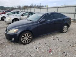 Salvage cars for sale from Copart Lawrenceburg, KY: 2008 Lexus IS 250