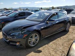 Salvage cars for sale from Copart San Martin, CA: 2013 Tesla Model S