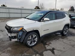 Jeep salvage cars for sale: 2018 Jeep Compass Limited