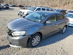 Vehiculos salvage en venta de Copart Marlboro, NY: 2016 Nissan Sentra S