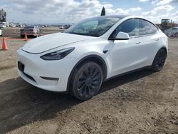 Salvage cars for sale from Copart San Diego, CA: 2021 Tesla Model Y