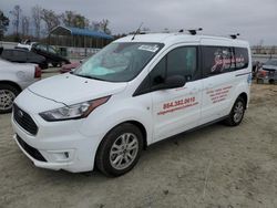 Salvage cars for sale from Copart Spartanburg, SC: 2022 Ford Transit Connect XLT