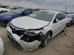 Salvage cars for sale at Grand Prairie, TX auction: 2016 Toyota Avalon XLE