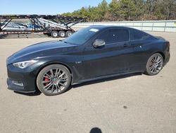 Infiniti q60 red Sport 400 salvage cars for sale: 2017 Infiniti Q60 RED Sport 400