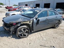 Salvage cars for sale at Jacksonville, FL auction: 2023 Hyundai Elantra Limited