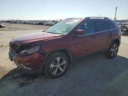 Salvage cars for sale at Sikeston, MO auction: 2021 Jeep Cherokee Limited