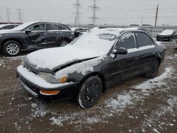 Salvage cars for sale at Elgin, IL auction: 1997 Toyota Corolla DX