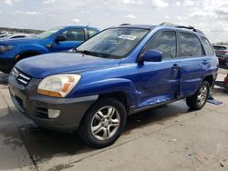 Salvage cars for sale at Grand Prairie, TX auction: 2007 KIA Sportage EX