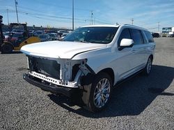 Cadillac salvage cars for sale: 2022 Cadillac Escalade ESV Premium Luxury