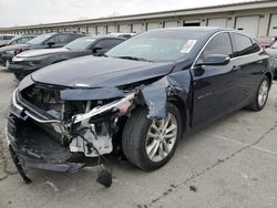Salvage cars for sale at Louisville, KY auction: 2017 Chevrolet Malibu LT