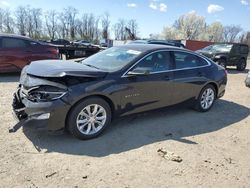 Chevrolet salvage cars for sale: 2020 Chevrolet Malibu LT