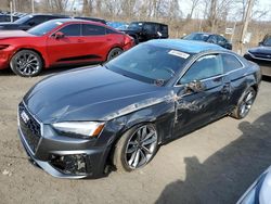 Salvage cars for sale at Marlboro, NY auction: 2023 Audi A5 Premium Plus 45