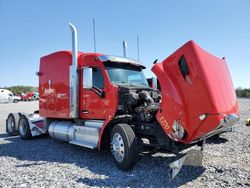 Salvage trucks for sale at Memphis, TN auction: 2015 Peterbilt 579
