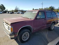 Chevrolet Blazer salvage cars for sale: 1993 Chevrolet Blazer S10