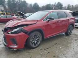 Salvage cars for sale from Copart Mendon, MA: 2021 Lexus RX 350 F-Sport