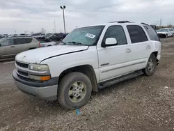 Salvage cars for sale at Indianapolis, IN auction: 2001 Chevrolet Tahoe K1500