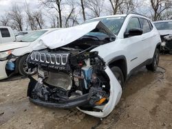 Salvage cars for sale from Copart Bridgeton, MO: 2022 Jeep Compass Latitude LUX