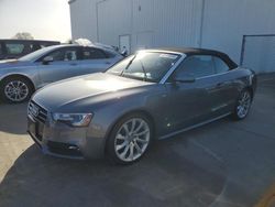 Salvage cars for sale at Sacramento, CA auction: 2015 Audi A5 Premium Plus