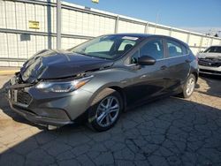 Salvage cars for sale at Dyer, IN auction: 2017 Chevrolet Cruze LT