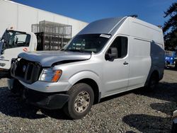 Salvage cars for sale from Copart Graham, WA: 2014 Nissan NV 2500