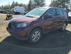 Salvage cars for sale from Copart Denver, CO: 2012 Honda CR-V EX
