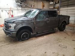 Salvage cars for sale from Copart Casper, WY: 2015 Ford F150 Supercrew