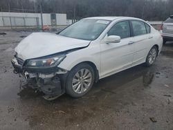 Salvage cars for sale at Grenada, MS auction: 2013 Honda Accord EXL
