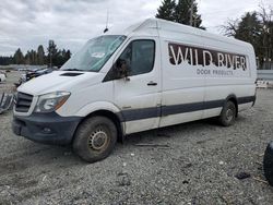 Salvage cars for sale from Copart Graham, WA: 2014 Mercedes-Benz Sprinter 2500