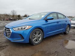 Salvage cars for sale at Columbia Station, OH auction: 2018 Hyundai Elantra SEL