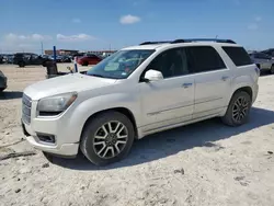 Salvage cars for sale at Haslet, TX auction: 2013 GMC Acadia Denali