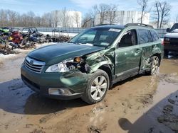 Salvage cars for sale from Copart Central Square, NY: 2011 Subaru Outback 2.5I Premium