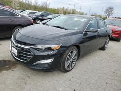 Chevrolet salvage cars for sale: 2021 Chevrolet Malibu LT