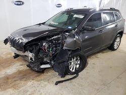 Salvage cars for sale at Longview, TX auction: 2018 Jeep Cherokee Latitude Plus