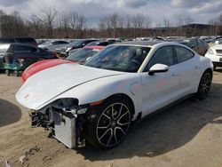 Salvage cars for sale at Marlboro, NY auction: 2023 Porsche Taycan