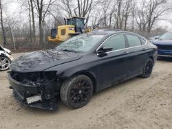 Salvage cars for sale from Copart Cicero, IN: 2015 Chrysler 200 C