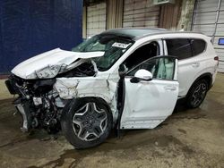 Salvage cars for sale at Woodhaven, MI auction: 2023 Hyundai Santa FE Limited