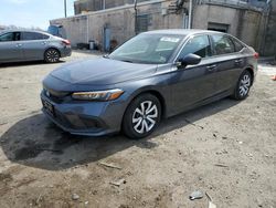 Salvage cars for sale from Copart Fredericksburg, VA: 2022 Honda Civic LX