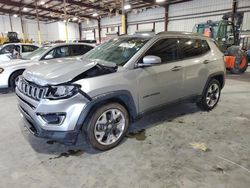Salvage cars for sale at Jacksonville, FL auction: 2019 Jeep Compass Limited