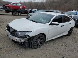 Salvage cars for sale from Copart Marlboro, NY: 2019 Honda Civic Sport