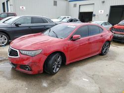 Salvage cars for sale at New Orleans, LA auction: 2019 Acura TLX Technology