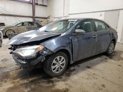 Salvage cars for sale at Nisku, AB auction: 2016 Toyota Corolla L