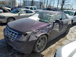 Salvage cars for sale from Copart Central Square, NY: 2012 Cadillac CTS Luxury Collection