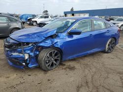 Honda salvage cars for sale: 2020 Honda Civic Sport