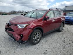 Salvage cars for sale at Wayland, MI auction: 2018 Toyota Rav4 HV Limited